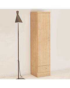 Nevada 1 Door 1 Drawer Wardrobe - Sonoma Oak Effect