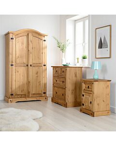 Corona Trio Set - Distressed Waxed Pine