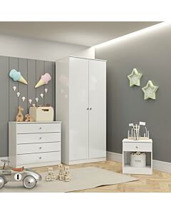 Denver Trio Set - White Gloss