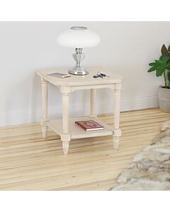 Chantilly Side Table - Antique Cream