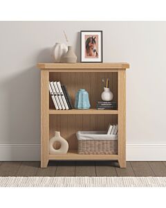 Windsor Low Bookcase - Natural Oak