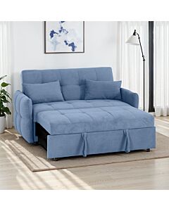 Chelsea Sofa Bed - Blue Fabric