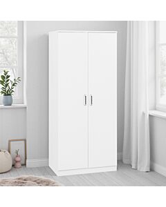 Dakota 2 Door Wardrobe - White