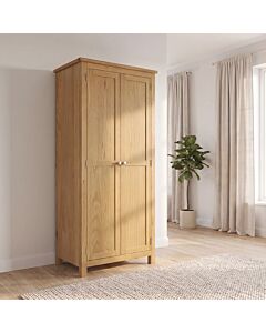 Cambridge 2 Door Wardrobe - Honey