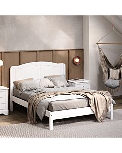 Stratford 4'6" Bed - White