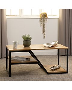 Durham Coffee Table - Light Oak Effect