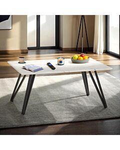 Marlow Coffee Table - White Marble Effect