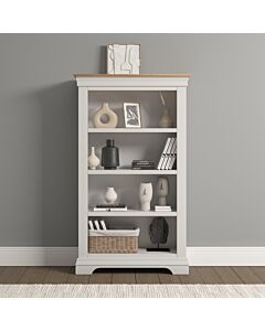 Bordeaux Bookcase - Ivory/Oak