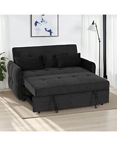 Chelsea Sofa Bed - Black Fabric