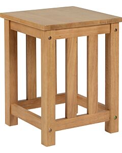 Richmond Stool (X2 Per Box) - Oak Varnish