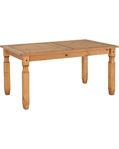 Corona 5' Dining Table - Distressed Waxed Pine