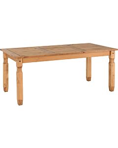 Corona 6' Dining Table - Distressed Waxed Pine