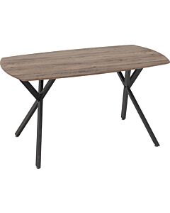Athens Rectangular Dining Table - Medium Oak Effect