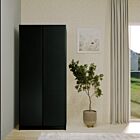 Malvern 2 Door Wardrobe - Black