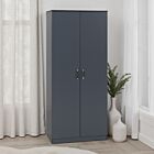 Dakota 2 Door Wardrobe - Dark Grey