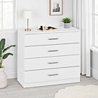 Dakota 4 Drawer Chest - White