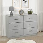Dakota 6 Drawer Chest - Light Grey