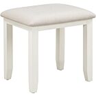 Bordeaux Dressing Table Stool - Ivory/Oat Fabric