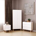 Dixie Trio Set - Dusty Grey/White