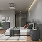 Malvern 2 Door Wardrobe Bedroom Set - Grey