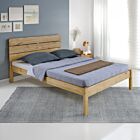 Ronan 4'6" Bed - Waxed Pine