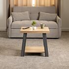 Eddie Side Table - Grey/Sonoma Effect