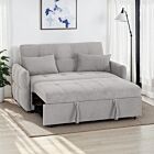 Chelsea Sofa Bed - Silver Grey Fabric