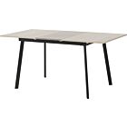 Avery Extending Dining Table - Concrete/Grey Oak Effect