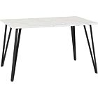 Marlow Dining Table - White Marble Effect