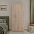 Malvern 2 Door Wardrobe - Sonoma Oak Effect