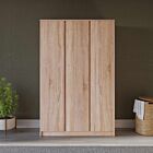 Malvern 3 Door Wardrobe - Sonoma Oak Effect