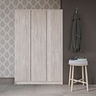 Malvern 3 Door Wardrobe - Urban Snow