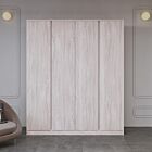 Malvern 4 Door Wardrobe - Urban Snow