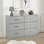 Dakota 6 Drawer Chest - Light Grey