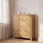 Cambridge 3+2 Drawer Chest - Honey
