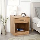 Dakota 1 Drawer Bedside - Oak Effect