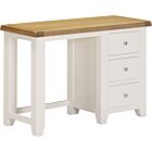 Windsor 3 Drawer Dressing Table - Ivory/Oak
