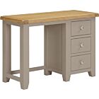 Windsor 3 Drawer Dressing Table - Putty/Oak