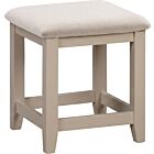 Windsor Dressing Table Stool - Putty/Oat Fabric