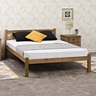 Panama 4'6" Bed - Natural Wax