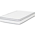 Yasmin 4' Small Double Roll Up Mattress 24cm (Pocket Spring) - White