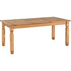 Corona 6' Dining Table - Distressed Waxed Pine