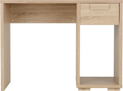 oak style computer desk