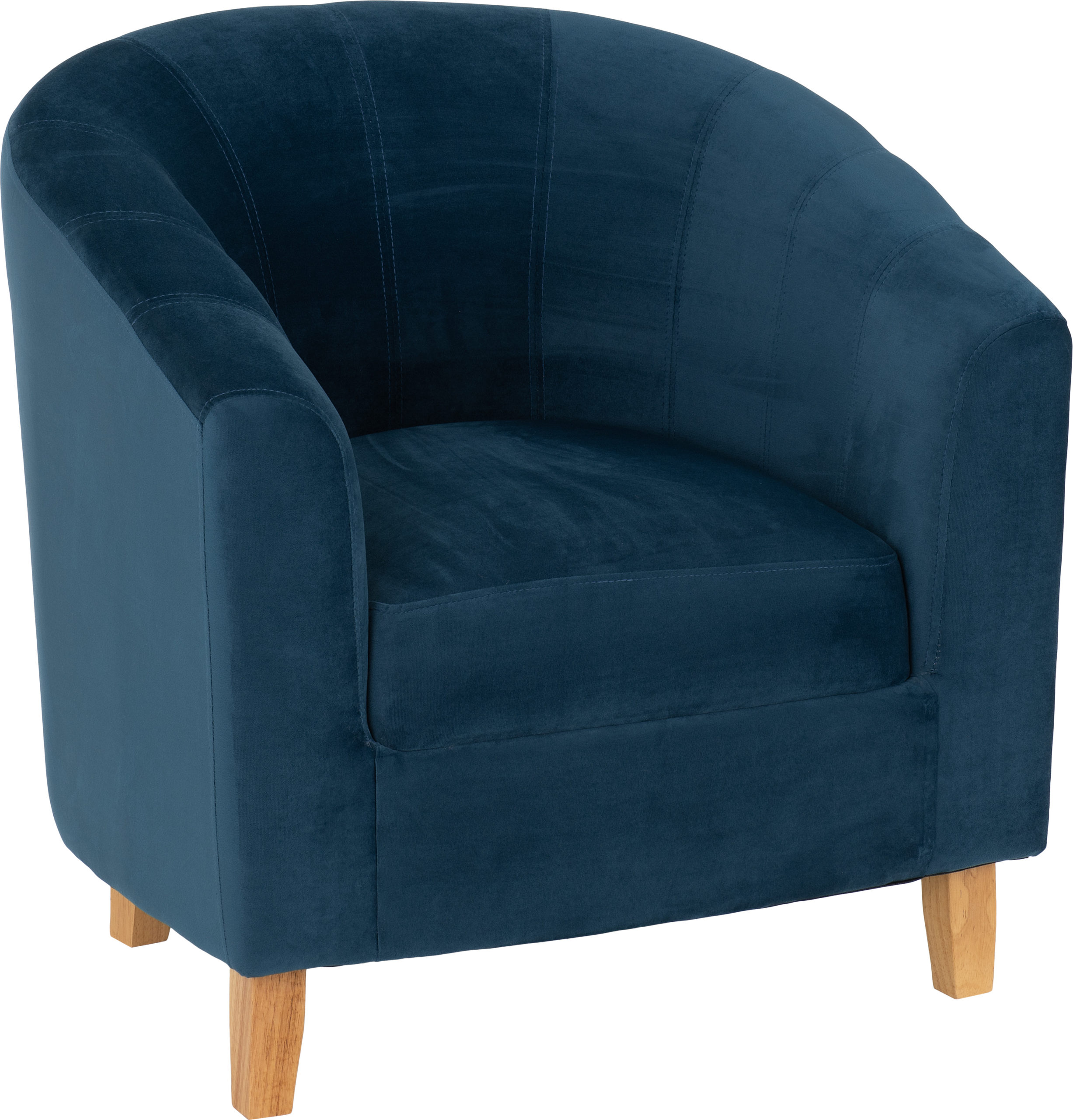 Blue discount bucket chair